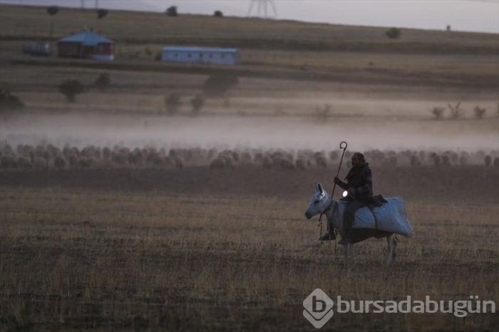 Çeleli yolculuk drone'la kaydedildi