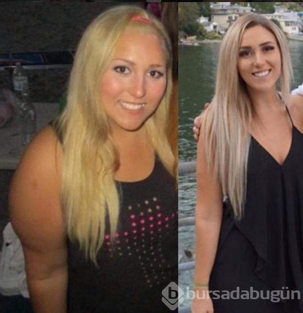 Bir adamdan hoşlandı 39 kilo verdi
