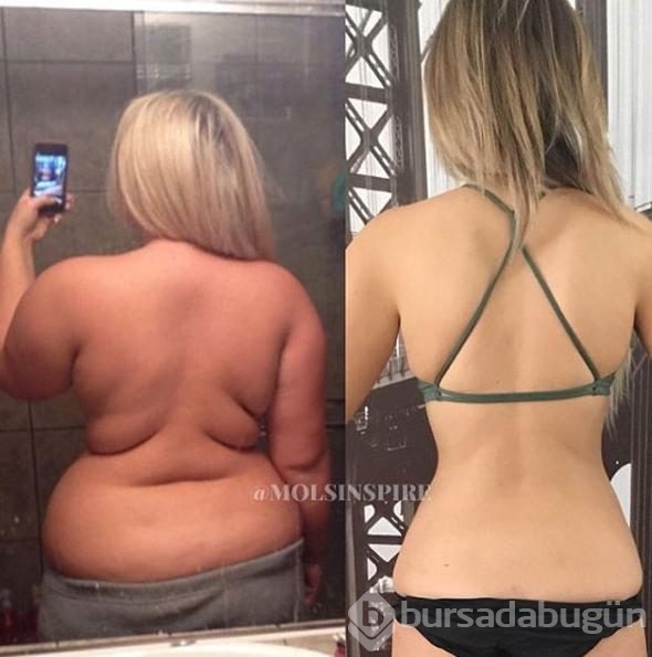 Bir adamdan hoşlandı 39 kilo verdi
