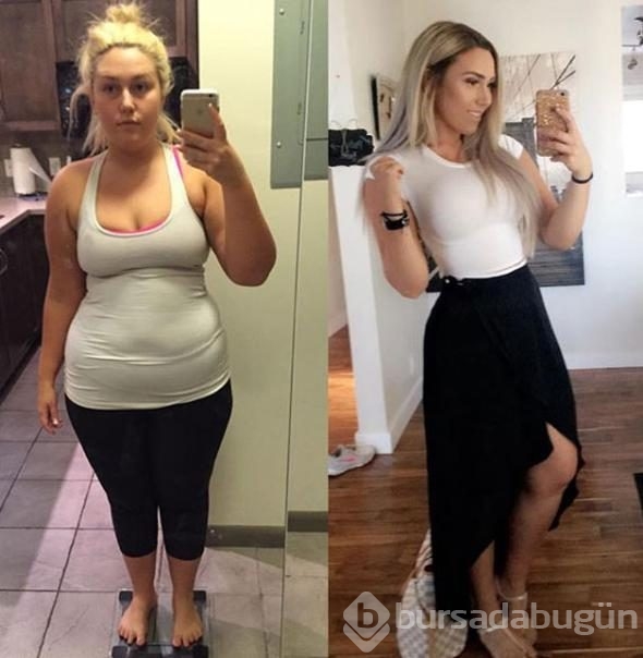 Bir adamdan hoşlandı 39 kilo verdi
