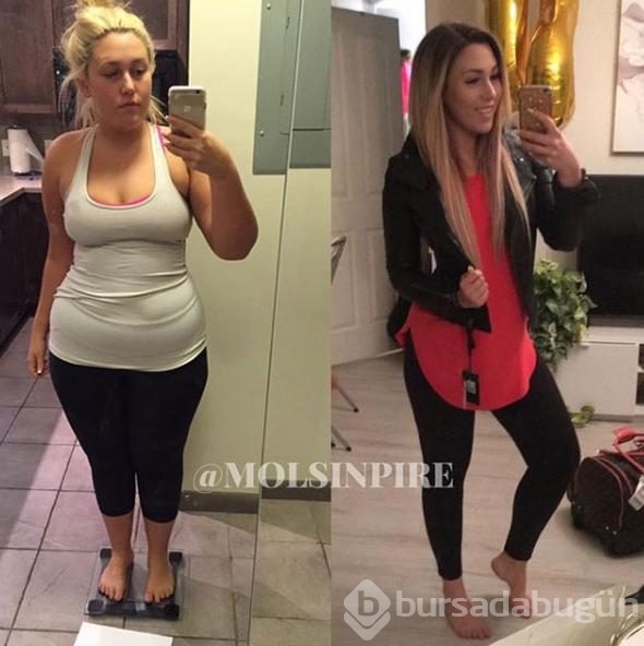 Bir adamdan hoşlandı 39 kilo verdi
