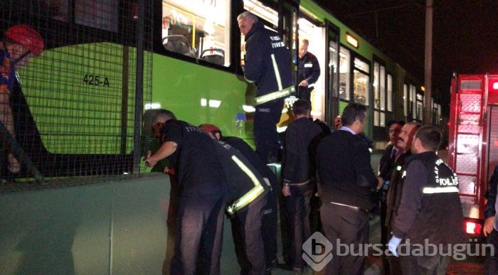 Bursa'da metro istasyonunda korkunç olay