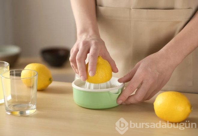Limonu 8 farklı yerde kullanmak