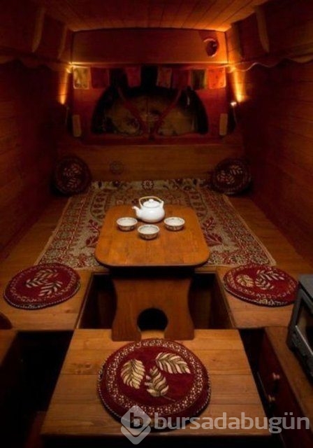 Minibüsü evi yaptı