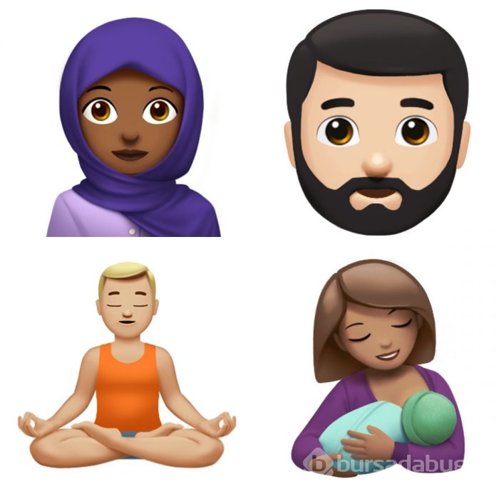 iPhone'lar için yeni emoji'ler göründü

