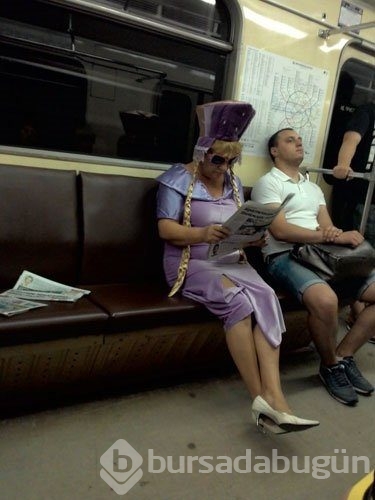 Metrodaki garip insanlar 