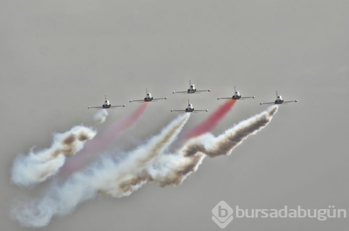 Türk Yıldızları ve Solo Türk nefes kesti