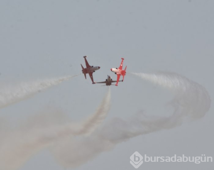 Türk Yıldızları ve Solo Türk nefes kesti
