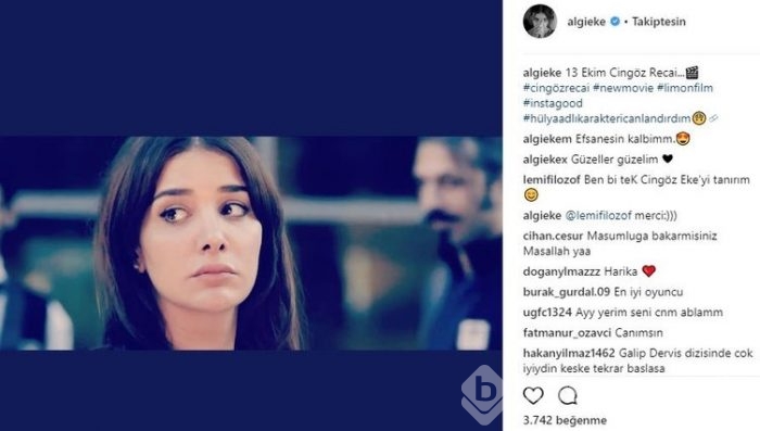 Ünlülerin ınstagram paylaşımları