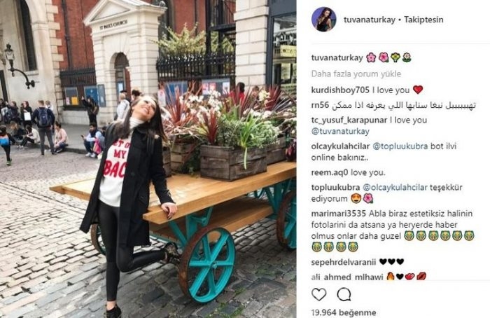 Ünlülerin ınstagram paylaşımları