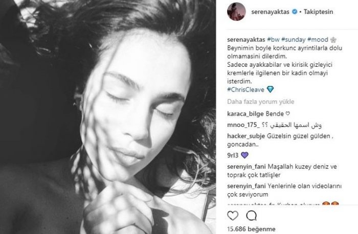 Ünlülerin ınstagram paylaşımları