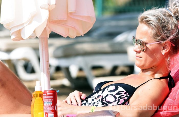 Bodrum'da güneş yüzünü gösterdi, plajlar doldu