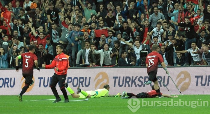 Ampute Futbol Milli Takımımız Avrupa Şampiyonu oldu