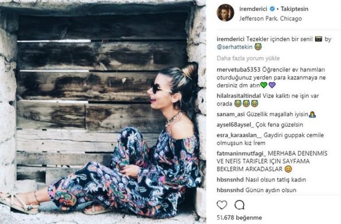 Ünlülerin ınstagram paylaşımları