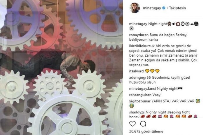 Ünlülerin ınstagram paylaşımları