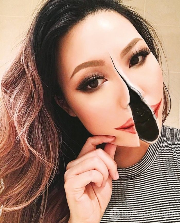Photoshop değil makyaj