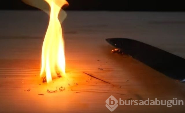 Kızgın bıçakla önüne geleni kesti