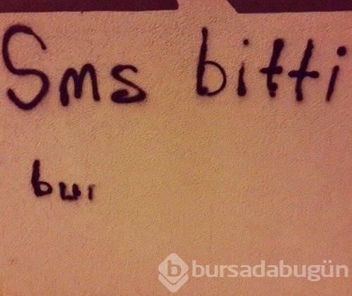 İlginç duvar yazıları