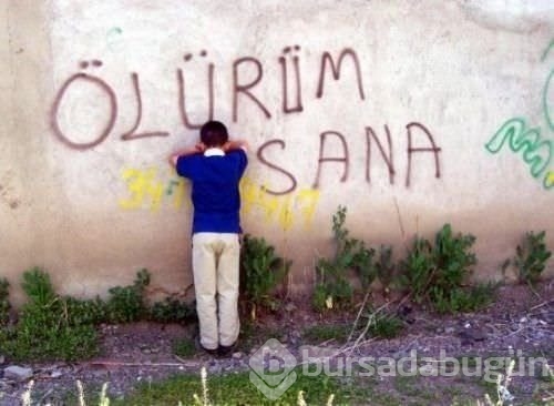 İlginç duvar yazıları