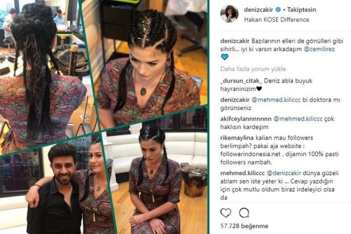 Ünlülerin Instagram paylaşımları