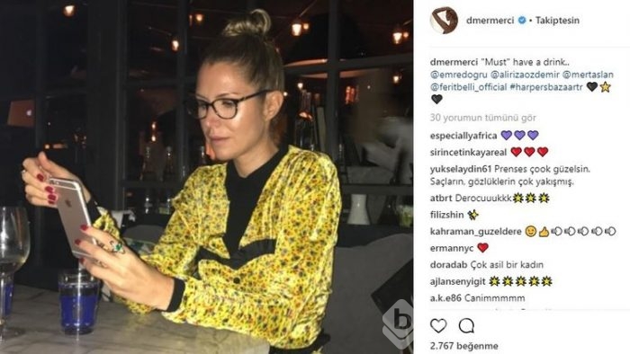 Ünlülerin Instagram paylaşımları