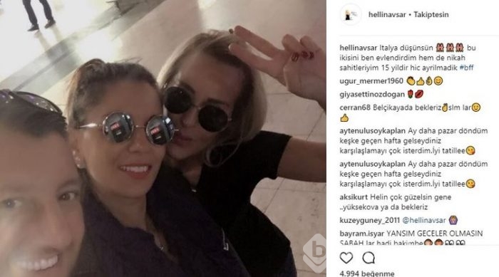 Ünlülerin Instagram paylaşımları