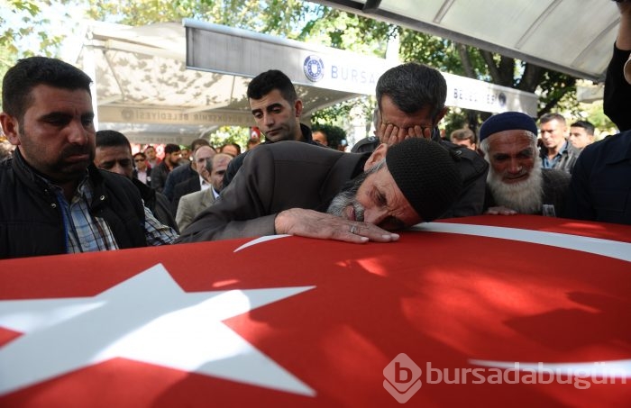 Bursa'da şehide son görev