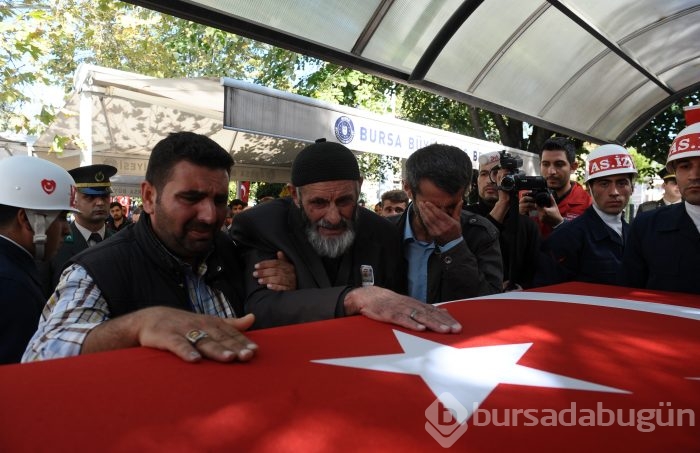 Bursa'da şehide son görev
