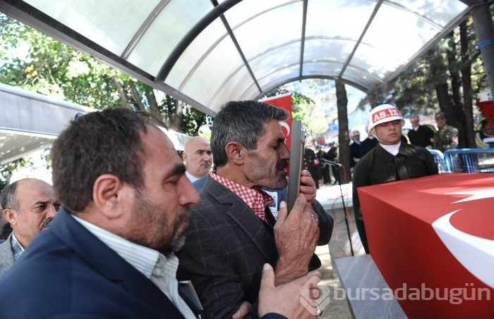 Bursa'da şehide son görev