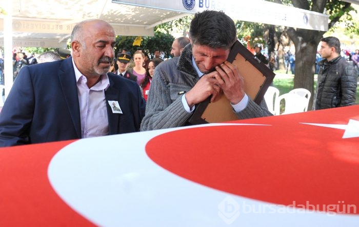 Bursa'da şehide son görev