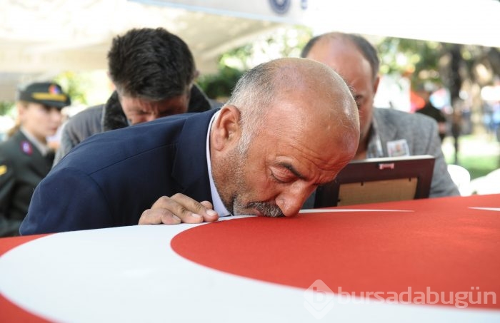 Bursa'da şehide son görev