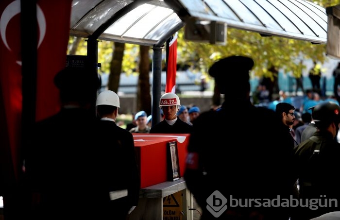 Bursa'da şehide son görev