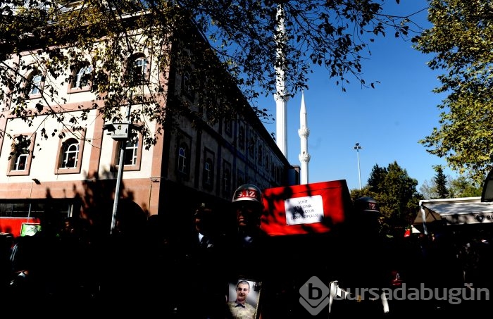 Bursa'da şehide son görev