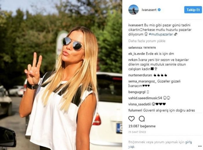 Ünlülerin instagram paylaşımları