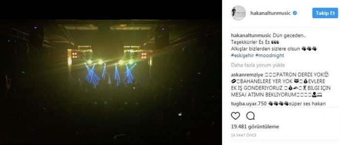 Ünlülerin instagram paylaşımları