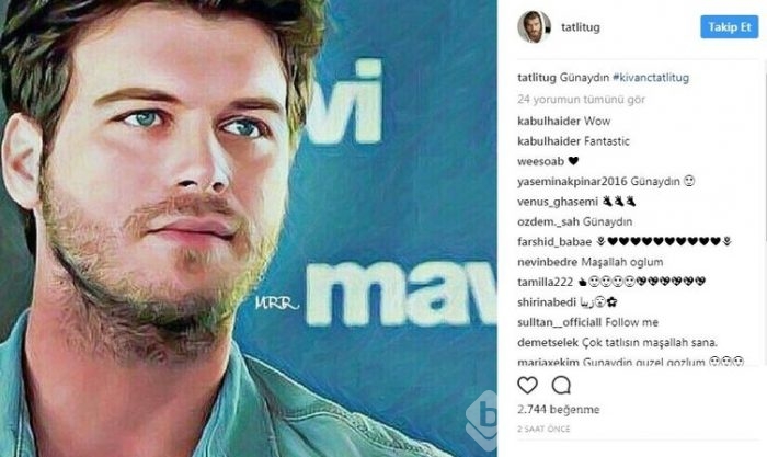 Ünlülerin instagram paylaşımları