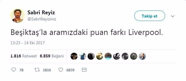 Twitter fenomeni Sabri Reyiz'den inciler