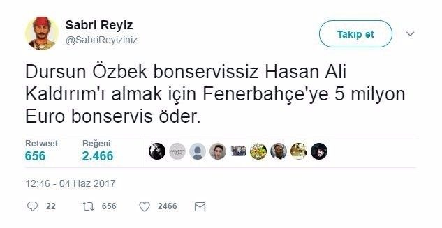 Twitter fenomeni Sabri Reyiz'den inciler