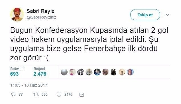 Twitter fenomeni Sabri Reyiz'den inciler