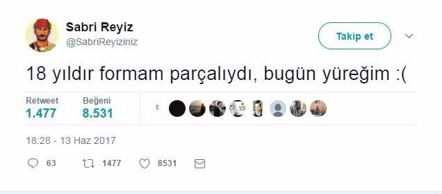 Twitter fenomeni Sabri Reyiz'den inciler