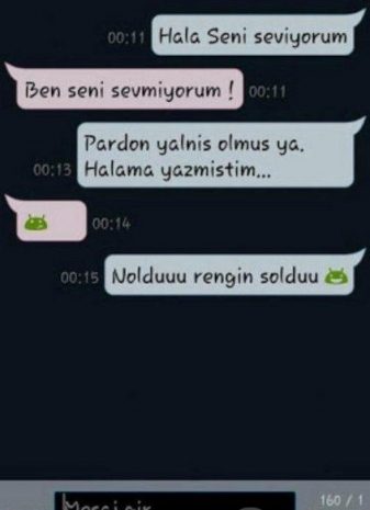 İlgi gören whatsapp mesajlaşmalari