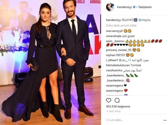 Ünlülerin instagram paylaşımları