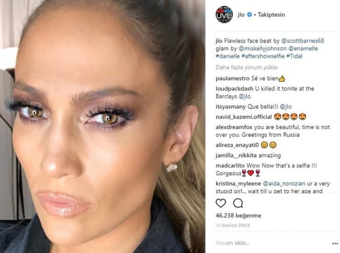 Ünlülerin instagram paylaşımları