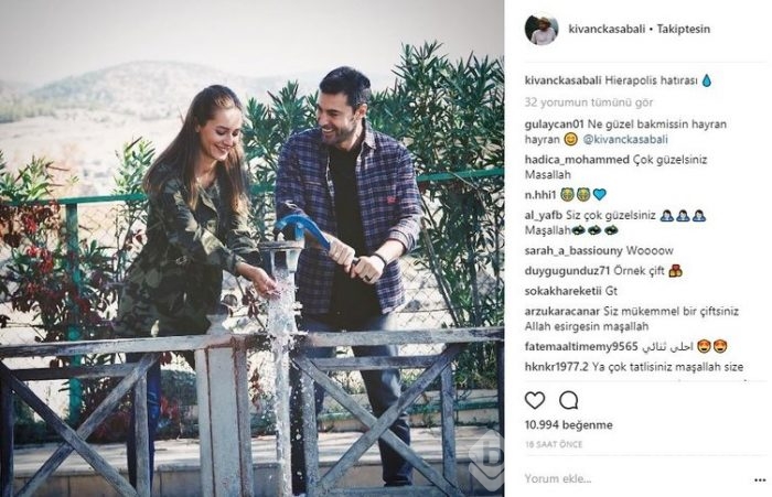 Ünlülerin instagram paylaşımları