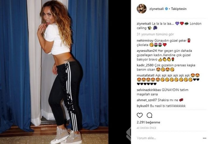 Ünlülerin instagram paylaşımları