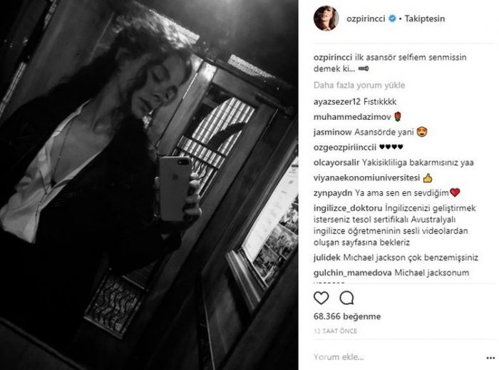 Ünlülerin instagram paylaşımları