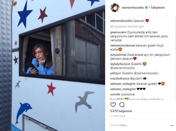 Ünlülerin instagram paylaşımları