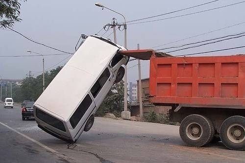 İnanılmaz trafik kazaları