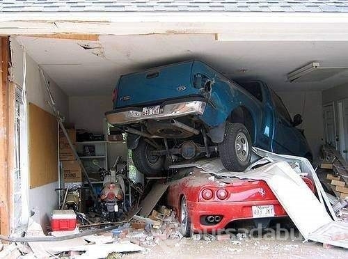 İnanılmaz trafik kazaları