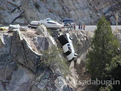 İnanılmaz trafik kazaları
